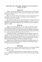 đề cương ôn thi công chức môn nghiệp vụ chuyên ngành tài chính kế toán (kèm trả lời)