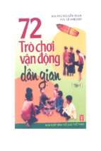 72 tro choi van dong dan gian tap 1 (nxb the duc the thao 2006)   nguyen toan, 171 trang