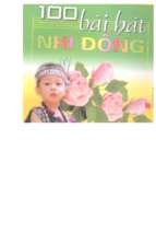 100 bai hat nhi dong (nxb ha noi 2003)   nguyen thuy kha, 139 trang