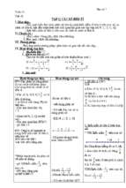 Giáo án đại số 7 trọn bộ 3 cột