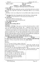 Giáo án tin 6 hkii  2015 2016 hdh