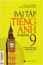 Bai tap tieng anh lop 9 mai lan huong 2016
