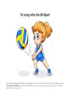 Từ vựng ielts chủ đề sport
