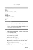 Sampleresume qamanager