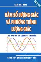 Bài tập hàm số lượng giác và phương trình lượng giác có đáp án và lời giải chi tiết   đặng việt đông