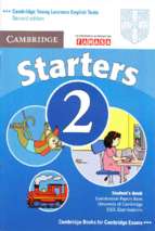 Cambridge starters 2 student book full