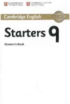 Cambridge starters 9 student book full