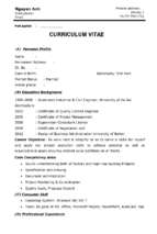 Sampleresume sitemanager