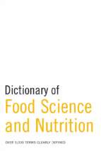 Dictionary of food science and nutrition