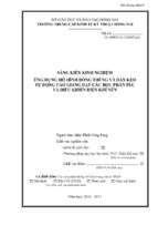 Skkn ứng dụng mô hình đóng thùng và dán keo tự động vào giảng dạy các học phần plc và điều khiển điện khí nén 