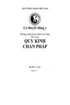 Quy kinh chẩn pháp toàn tập