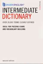 Easier english intermediate dictionary