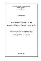 Biểu tượng nghệ thuật trong báu vật của đời  mạc ngôn (2017)