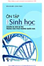 ôn tập môn sinh học chuẩn bị cho kỳ thi thpt quốc gia   trần văn kiên, lê đình trung