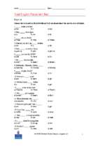 Tests of english