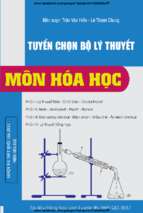 Tuyển chọn bộ trắc nghiệm lý thuyết môn hóa học