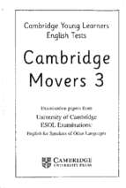 Ebook cambridge movers 3
