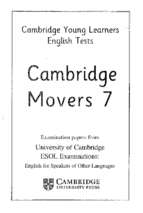Ebook cambridge movers 7