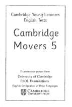 Ebook cambridge movers 5