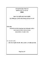 Skkn đổi mới phương pháp dạy học hóa học lớp 11 theo định hướng tích cực hóa hoạt động của học sinh 