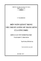 Diễn ngôn lịch sử trong tiểu thuyết sương mù tháng giêng của uông triều (2017)