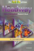 New headway upper intermediate students book