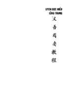Ebook luyện đọc hiểu tiếng trung phần 1