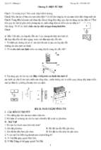 Bài tập chương 2 môn vật lý lớp 9
