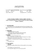 Giáo án hoạt động ngoại khóa tháng 3 chủ đề kỉ niệm 85 năm ngày thành lập đoàn tncs hồ chí minh 26 03 1931 – 26 03 2016