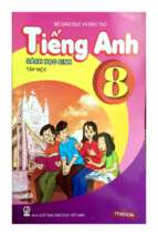 Sách giáo khoa tiếng anh lớp 8 thí điểm tập 1 (có link tải file nghe ở trang cuối)