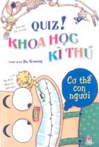 Ebook quiz! khoa học kỳ thú cơ thể con người   do, gi seong