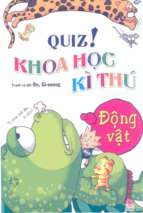 Ebook quiz! khoa học kỳ thú động vật   do, gi seong