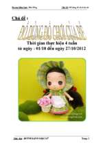 Giáo án chủ đề đồ dùng đồ chơi của bé   gv. huỳnh đặng ngọc nữ