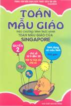 Ebook toán mẫu giáo quyển 2 (phần 1)   nxb đà nẵng