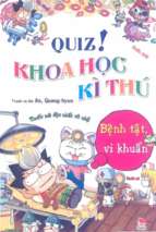 Ebook quiz! khoa học kỳ thú bệnh tật, vi khuẩn   do, gi seong