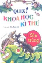 Ebook quiz! khoa học kỳ thú côn trùng   do, gi seong