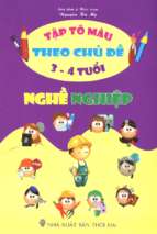 Ebook bé tập tô màu theo chủ đề nghề nghiệp   nguyễn hà my