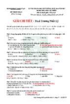 Giải chi tiết đề thi minh họa lần 3   2017