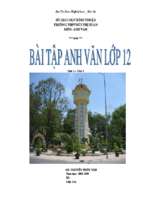  bài tập tiếng anh 12 dùng kèm sgk