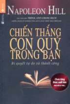 Chien thang con quy trong ban   napoleon hill