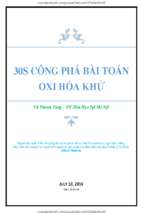 30s cong pha bai toan oxi hoa khu vu thanh tung