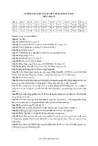 Hương dẫn đáp án chi tiết đề tham khảo lần 3 của bộ địa lí