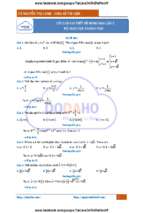 (toán) đáp án đè minh họa lần 3 cô lanh