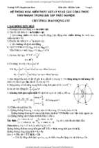 He thong kien thuc ly 12 va cac cong thuc tinh nhanh