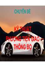 KỸ THUẬT PHƯƠNG TIỆN GIAO THÔNG BỘ