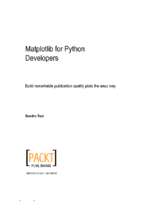 Matplotlib for python developers