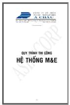 Quy trình thi công hệ thống điện