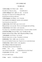 Unit 1 family life vocabulary