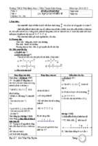 Giáo án đại số 7