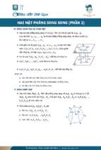 Tóm tắt toán hình học lớp 11 haimatphangsongsong_p2